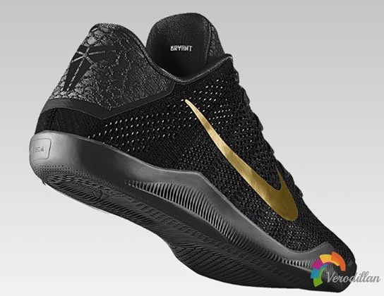 致敬科比-Nike Kobe 11 Elite(黑金版)细节解读图2