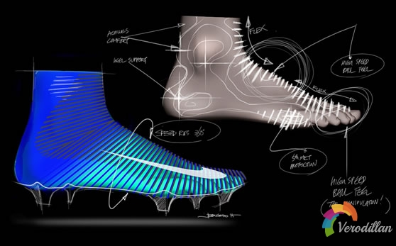 出色制动功能:耐克Mercurial Superfly足球鞋设计详解图2