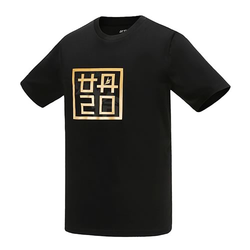 尤尼克斯10068LDCR男子羽毛球T恤图2
