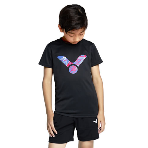 胜利T-82018儿童羽毛球T恤图7