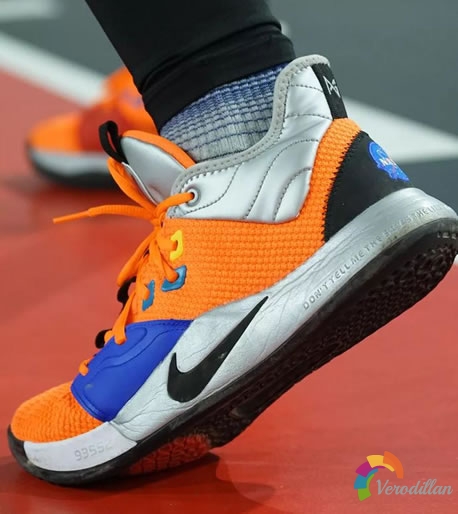 气垫升级设计:Nike PG3实战测评图2