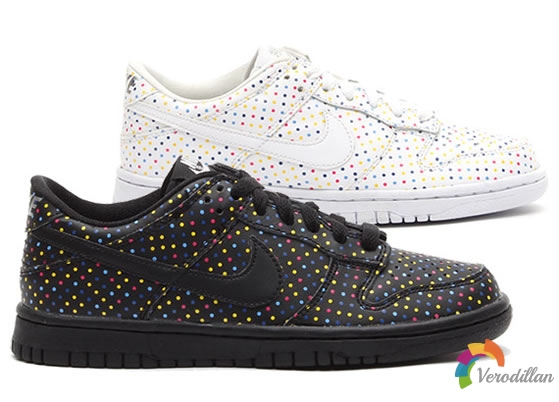 NIKE DUNK LOW GS RAINBOW DOTPACK全新上市