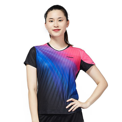 川崎ST-T2012女子羽毛球短袖图4高清图片