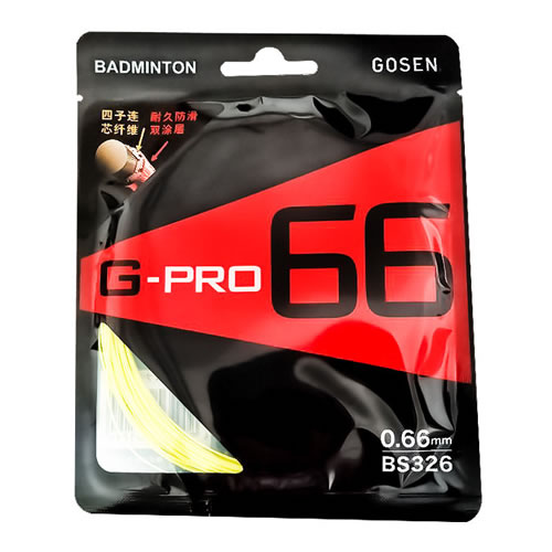 高神G-PRO 66羽毛球拍线图4高清图片
