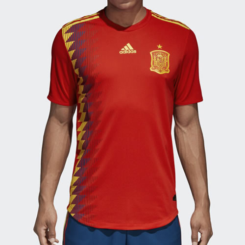 阿迪达斯BR2724西班牙足球短袖图3
