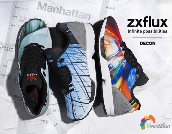 ADIDAS ZX FLUX DECON推出NYC全新鞋款