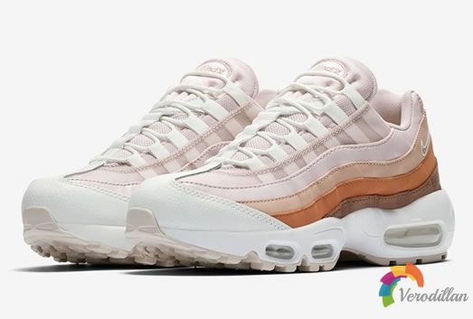 Nike Air Max 95发布女生限定配色Barely Rose