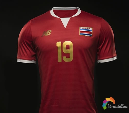 New Balance发布哥斯达黎加国家队百年美洲杯主客场球衣