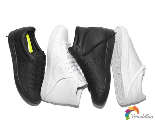 CONVERSE推出PRO LEATHER 76黑白纯色系列