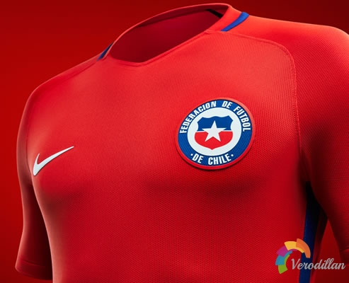 智利国家队官方发布2016赛季主客场球衣图1