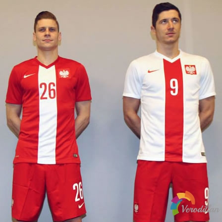 耐克推出波兰国家队2014/15赛季主客场球衣