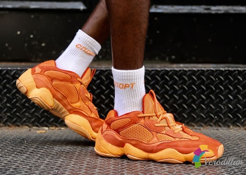 adidas Originals YEEZY 500 Apricot Orange客制版谍照曝光