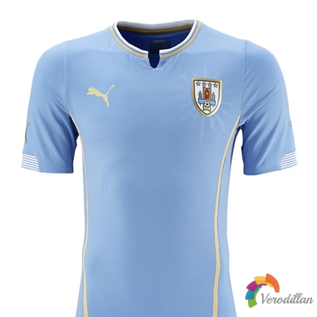 乌拉圭国家队2014世界杯主客场球衣迎来首秀图1