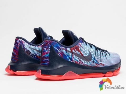打出名堂:NIKE KD 8 JULY 4TH设计细节解读图2