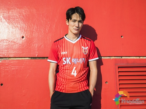 韩国济州联足球俱乐部发布2018赛季主客场球衣图1