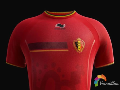 BURRDA发布比利时国家队2014世界杯主客场球衣图1