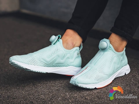 Reebok Pump Supreme Engine小清新配色,鞋身设计更简约