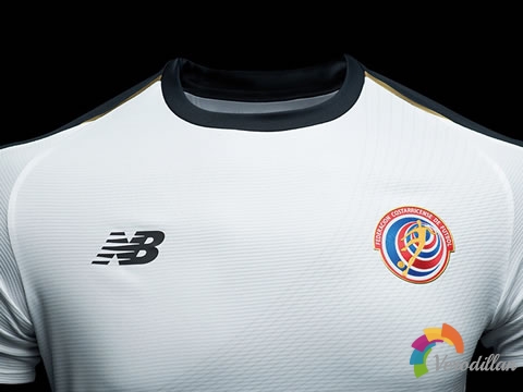 哥斯达黎加国家队发布2018世界杯客场球衣图1
