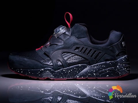庞克硬派设计感:PUMA DISC x TRAPSTAR联名款