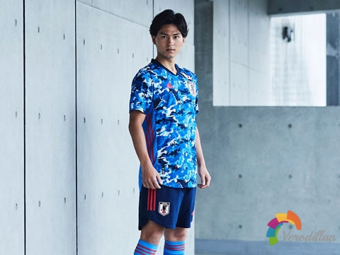 日本国家队2020赛季主场球衣,以晴空为灵感图2
