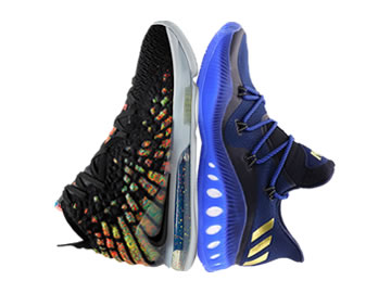 詹姆斯17和crazy explosive low哪个好,怎么选(对比测评)
