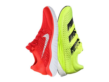耐克free rn flyknit和阿迪达斯adizero pro哪个好,怎么选(对比测评)