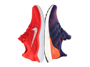 耐克free rn flyknit和阿迪达斯ultraboost哪个好,怎么选(对比测评)
