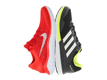 耐克free rn flyknit和阿迪达斯duramo 7哪个好,怎么选(对比测评)