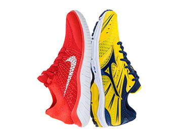 耐克free rn flyknit和美津浓wave zest哪个好,怎么选(对比测评)
