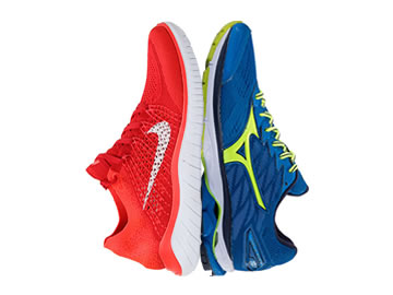 耐克free rn flyknit和美津浓wave rider 20哪个好,怎么选(对比测评)