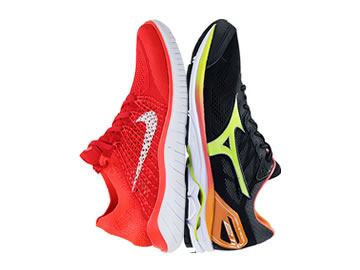 耐克free rn flyknit和美津浓wave rider 21哪个好,怎么选(对比测评)