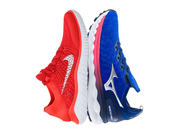 耐克free rn flyknit和美津浓wave sky neo哪个好,怎么选(对比测评)