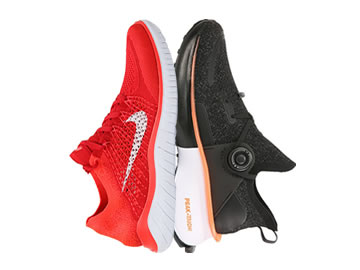 耐克free rn flyknit和态极2.0哪个好,怎么选(对比测评)