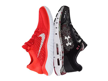 耐克free rn flyknit和安德玛hovr infinite哪个好,怎么选(对比测评)